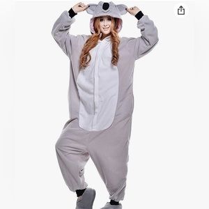 Adult Koala Onesie- Button up- Size L